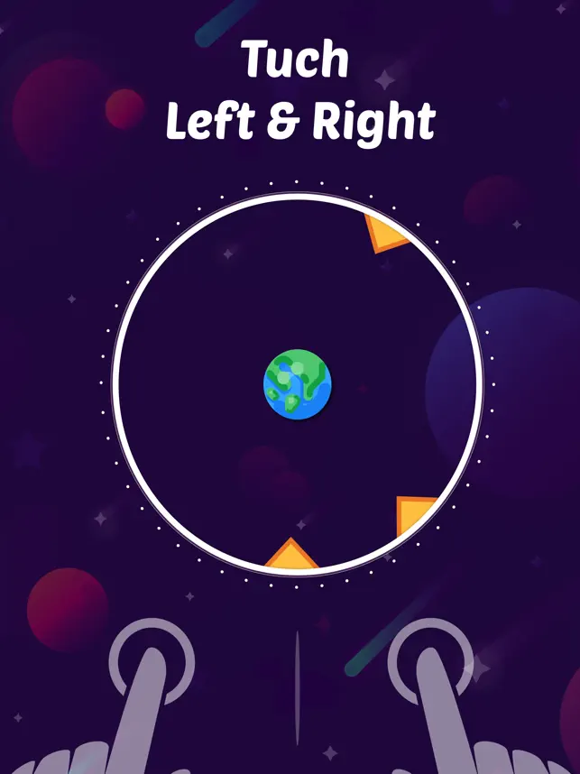 Ball Control in a Circle, game for IOS