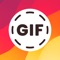 Easily create GIFs form videos and photos for Social Media with just few steps from your library photo and videos