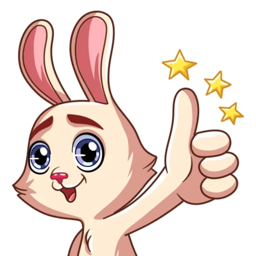 Gentle Rabbit Stickers Pack icon