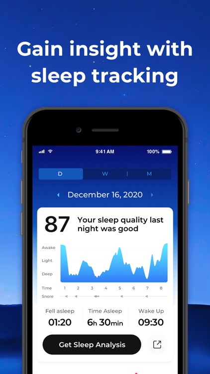 Sleep Sounds, Tracker: ShutEye screenshot-3