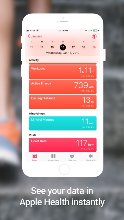 Peloton Sync for Apple Health