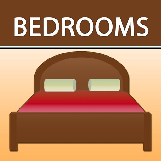 Bedrooms. Interiors design iOS App