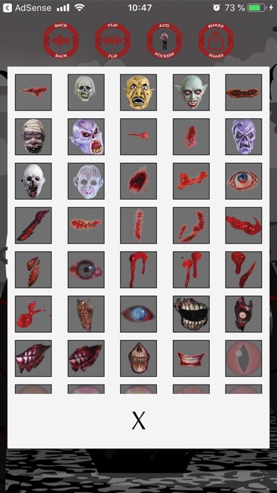 How to cancel & delete Zombies stickers maker editor from iphone & ipad 1