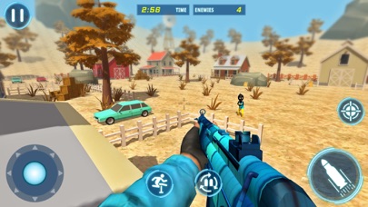 Stickman Rope Hero 3d Shooter screenshot 4