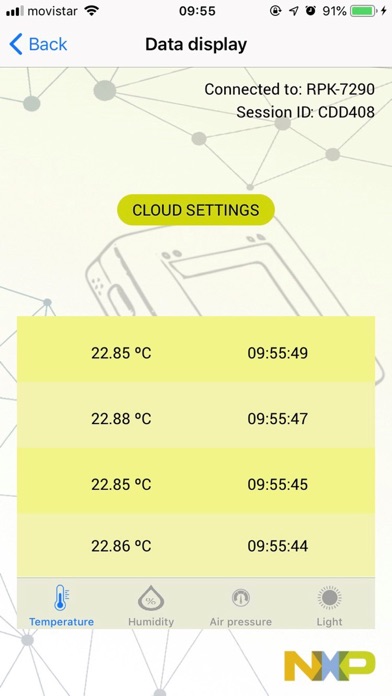 NXP IoT – Weather Station screenshot 3