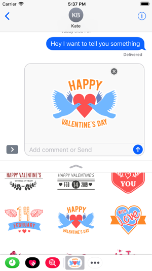 Valentine Day 2019 Stickers(圖2)-速報App