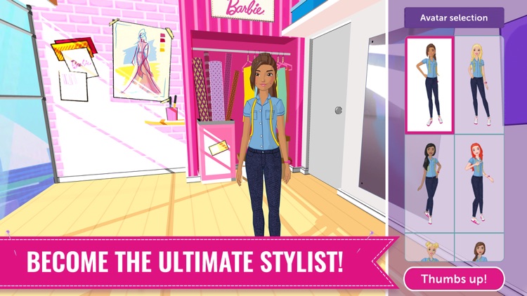 barbie fashion salon