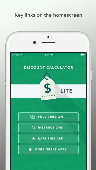 How to cancel & delete Discount Calculator 2019 LITE from iphone & ipad 3