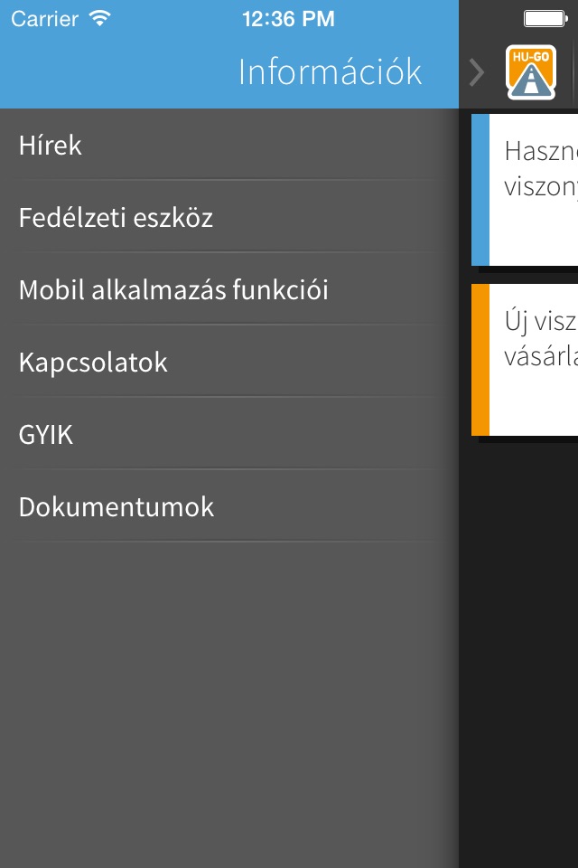 HU-GO Mobil screenshot 2