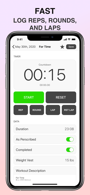 WOD Workout Timer and Log(圖4)-速報App