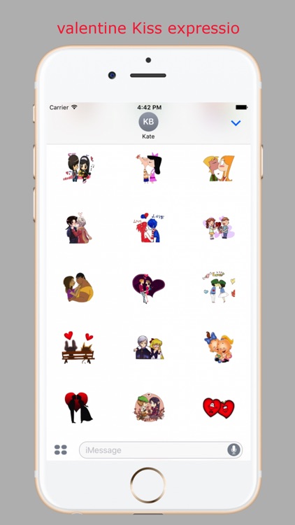 Valentine Sticker for iMessage screenshot-4