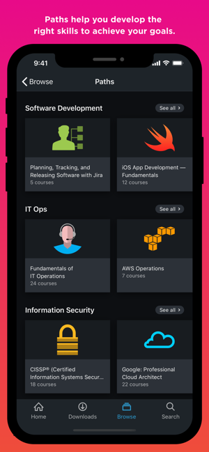 Pluralsight: Learn Tech Skills(圖4)-速報App