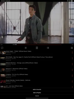 Screenshot 4 VidPlay - Music Video Streamer iphone