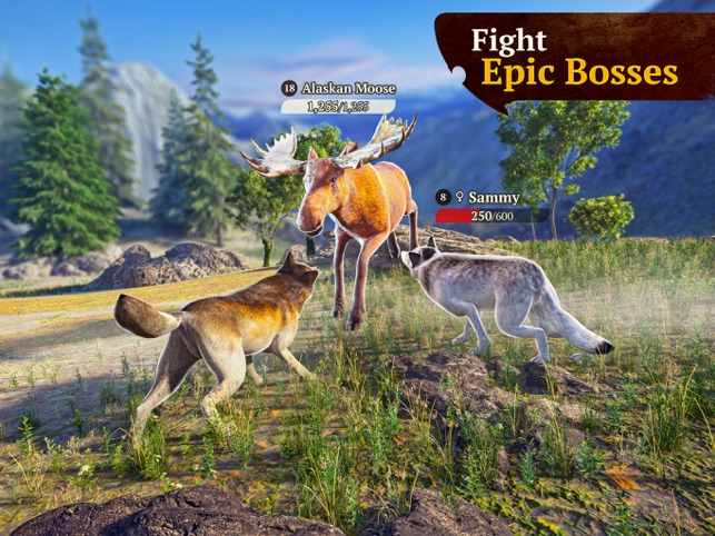 The Wolf Online Rpg Simulator On The App Store - roblox wolves life 3 how to make a fox hd old