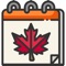 maple leaf Sticker is an app with stickers that you can download and use to chat with friends at iMessage