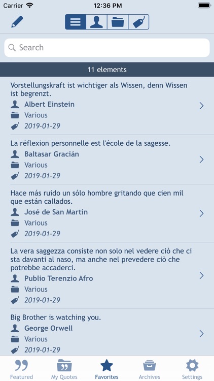 Quotes Folder