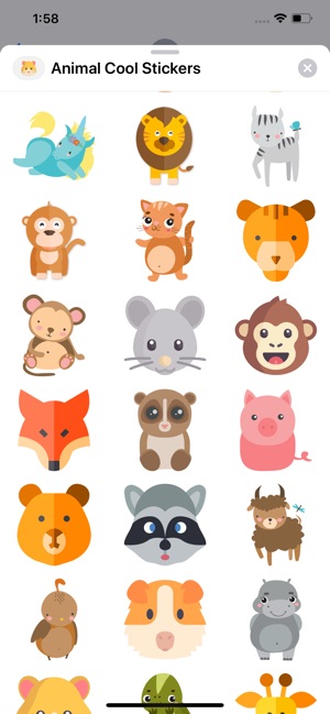 Animal Cool Stickers(圖4)-速報App