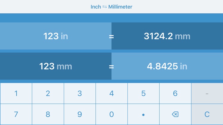 Inches to Millimeters screenshot-5