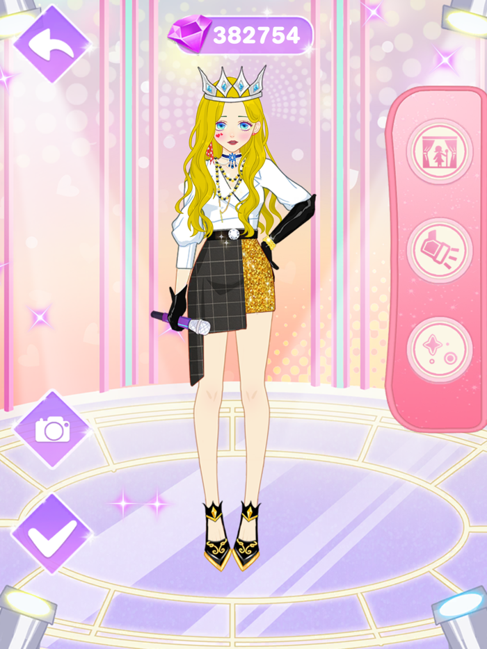 Star Girl Anime Dress Up