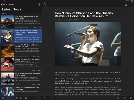 News Explorer News Explorer