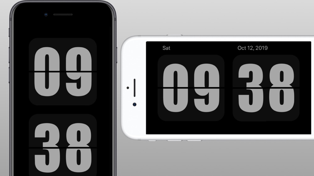 Flip Clock - digital widgets App for iPhone - Free ...