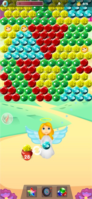 Bubble Shooter - Baby Angel