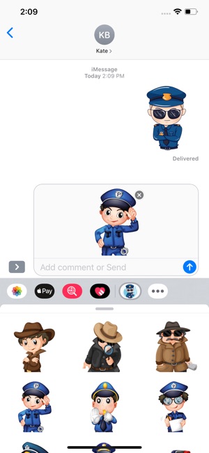 Policeman Stickers(圖2)-速報App