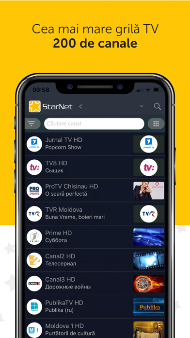 StarNet TV for iPhone screenshot 2