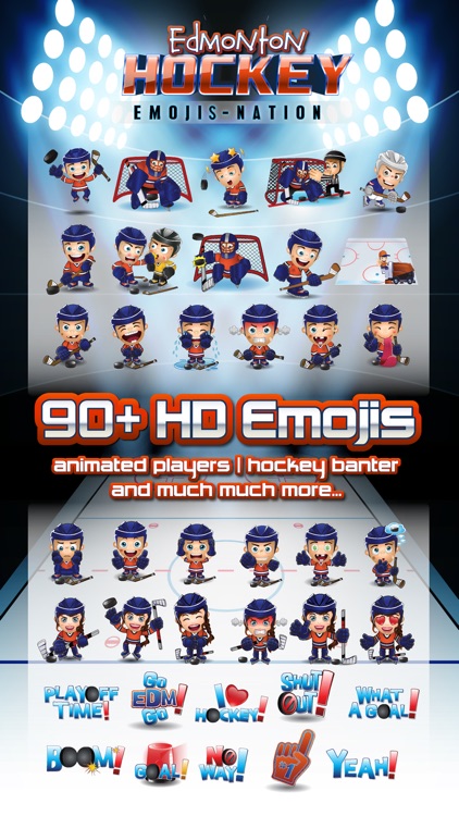 Edmonton Hockey Emojis