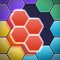 Just drag and drop all the Hexa Blocks on the board