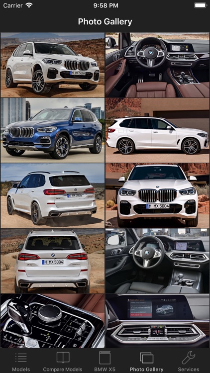 Specs for BMW X5 G05 2018 screenshot-3