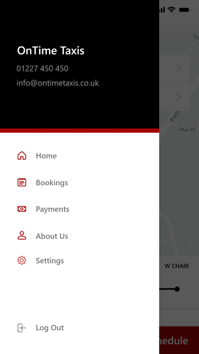 OnTime Taxis screenshot 2