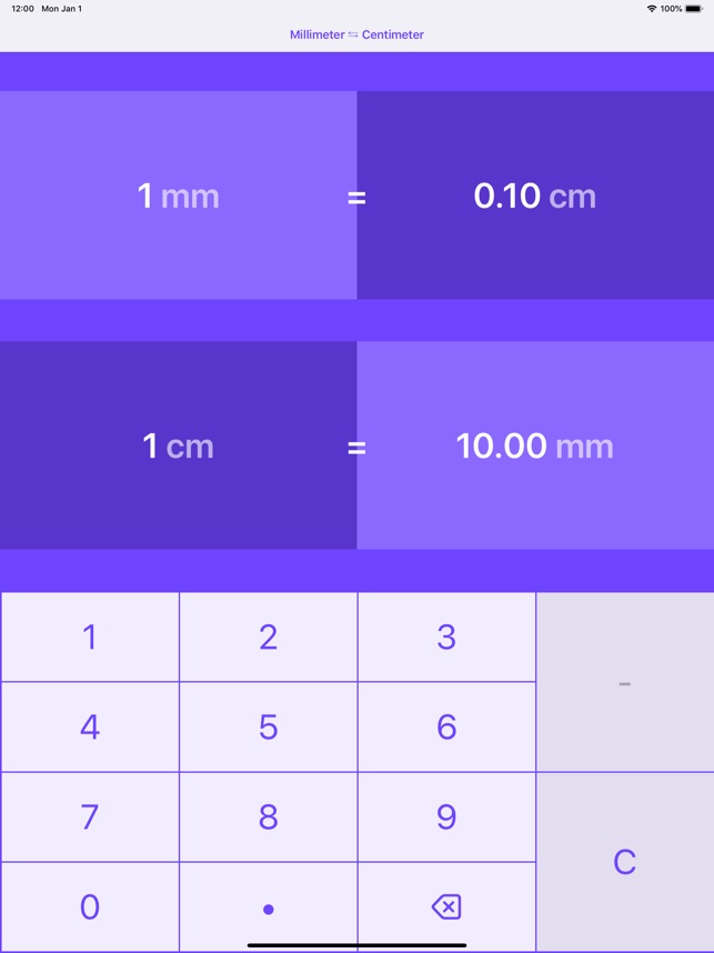 ミリメートル を センチメートル Mm を Cm をapp Storeで