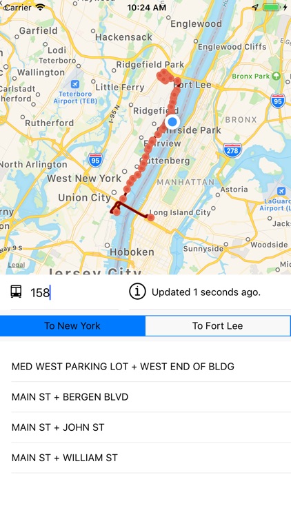 NJ Bus Tracker