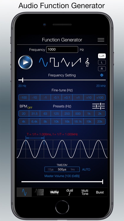 Audio Function Generator