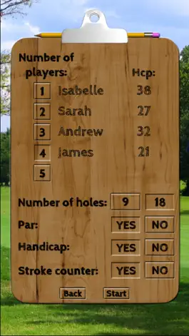 Game screenshot Golf & Discgolf scorecard Pro hack