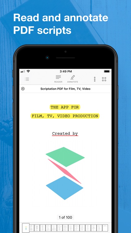 Scriptation PDF for Film & TV screenshot-0