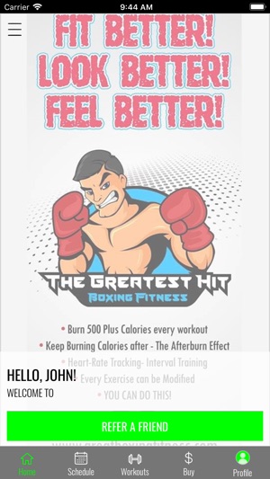 Greatest Hit Boxing Fitness(圖1)-速報App