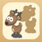 Animal Puzzles for Toddlers - a fun puzzle game for the little ones