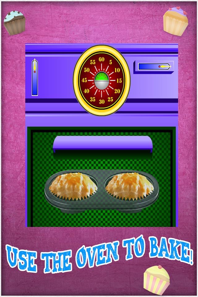 Cupcake Maker Cake Baking Game screenshot 4