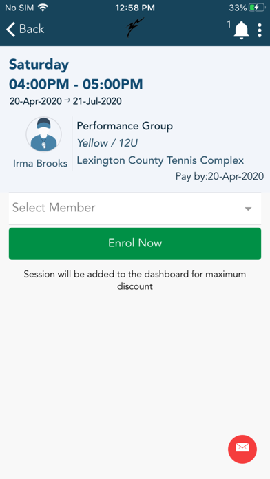 Lexington County Tennis screenshot 4