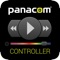 The PANACOM App is designed to pair with the   boombox speaker,a combination LED light and Bluetooth speaker