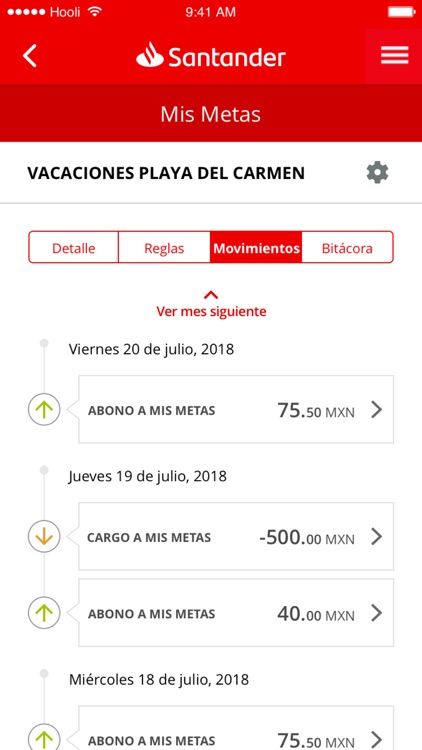Santander móvil screenshot-3