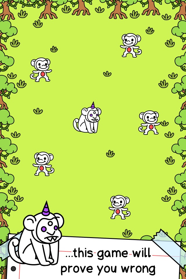 Monkey Evolution Merge screenshot 2