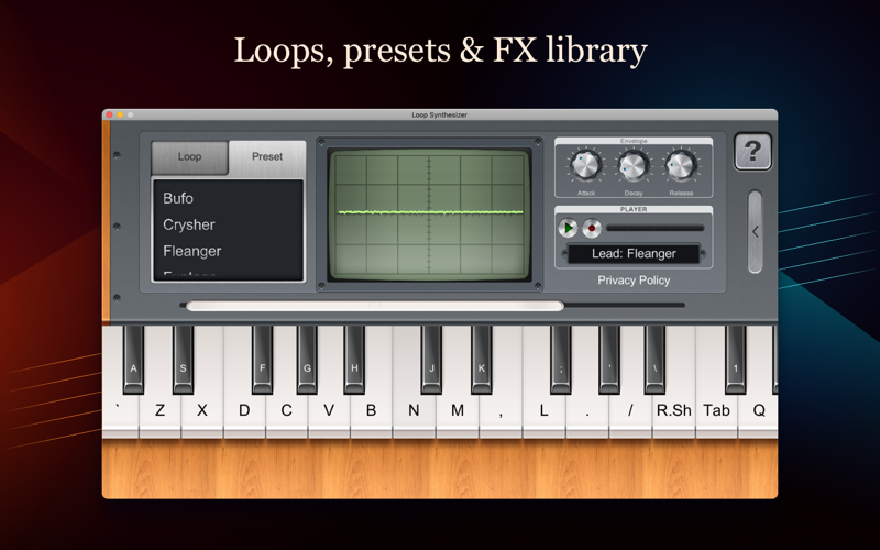Loop Synthesizer screenshot 2
