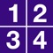 This is a math game which all the questions and answers are combined by 1, 2, 3 or 4, plus and minus