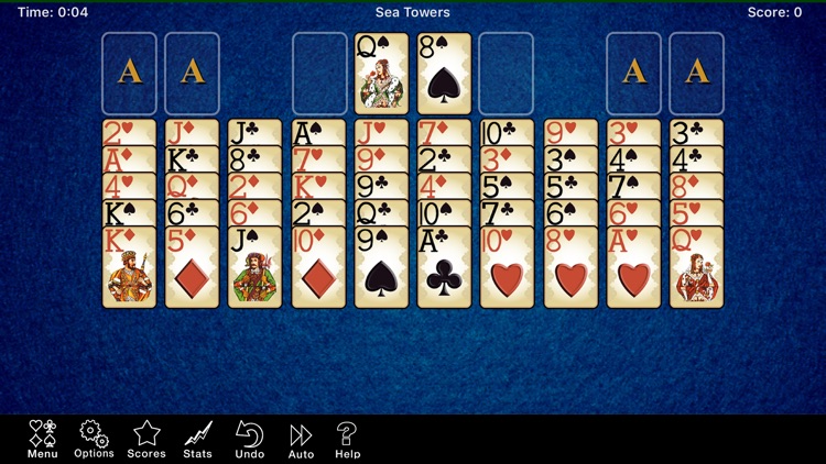 Sea Towers Solitaire Game screenshot-4