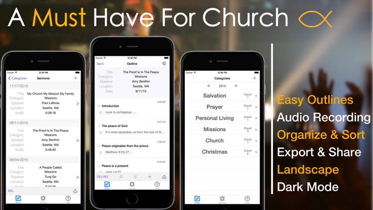 Sermon Notes PRO - Learn Apply