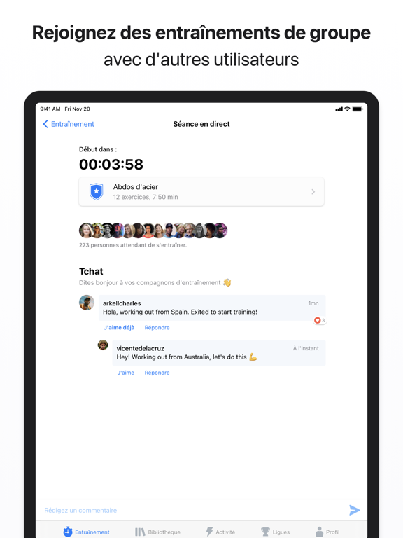 Seven - 7 minutes d'exercice Seven - 7 minutes d'exercice