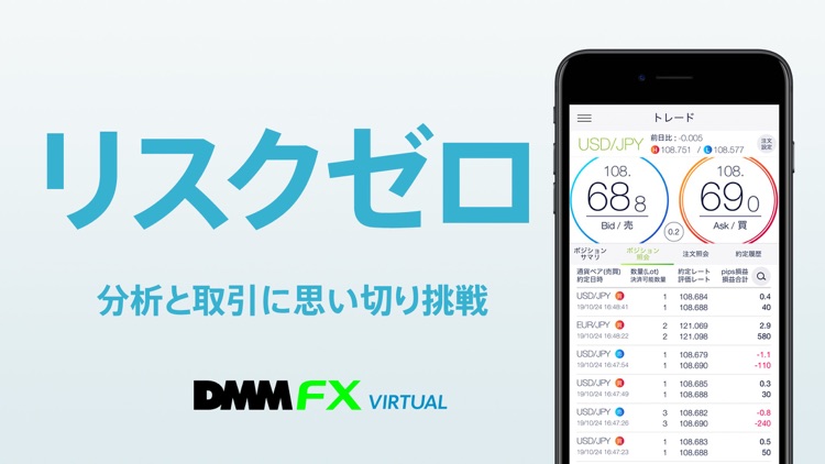 DMM FX バーチャル - 初心者向け FX デモアプリ screenshot-3